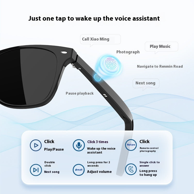 G05 Lunettes Bluetooth Touch à la tête