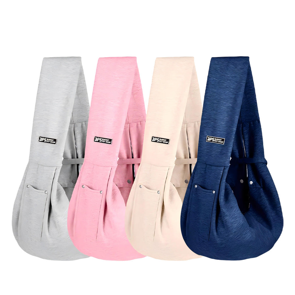 Confortable sac de chien en coton Pet Out Crossbody sac d'épaule Voyage extérieur Portable Chat Pupp
