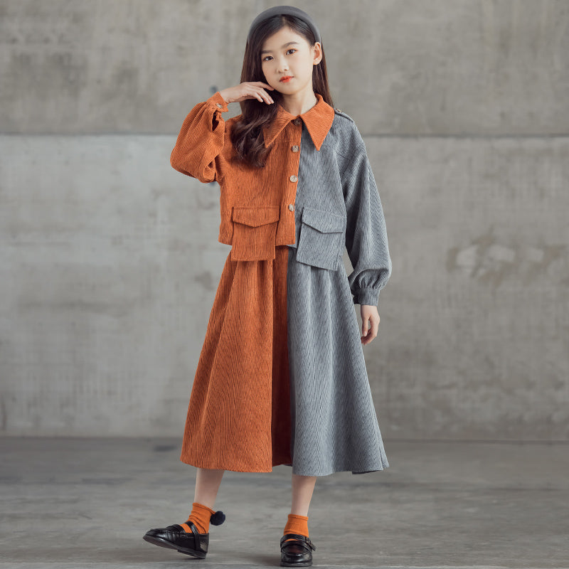 Robe de mode Deux pièces Tendance de l'enfant parent