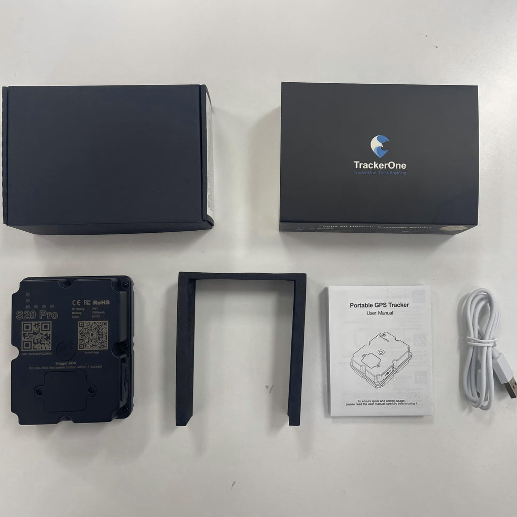 Batterie longue 4G GPS Véhicule Tracker - Jusqu'à 30 jours en attente