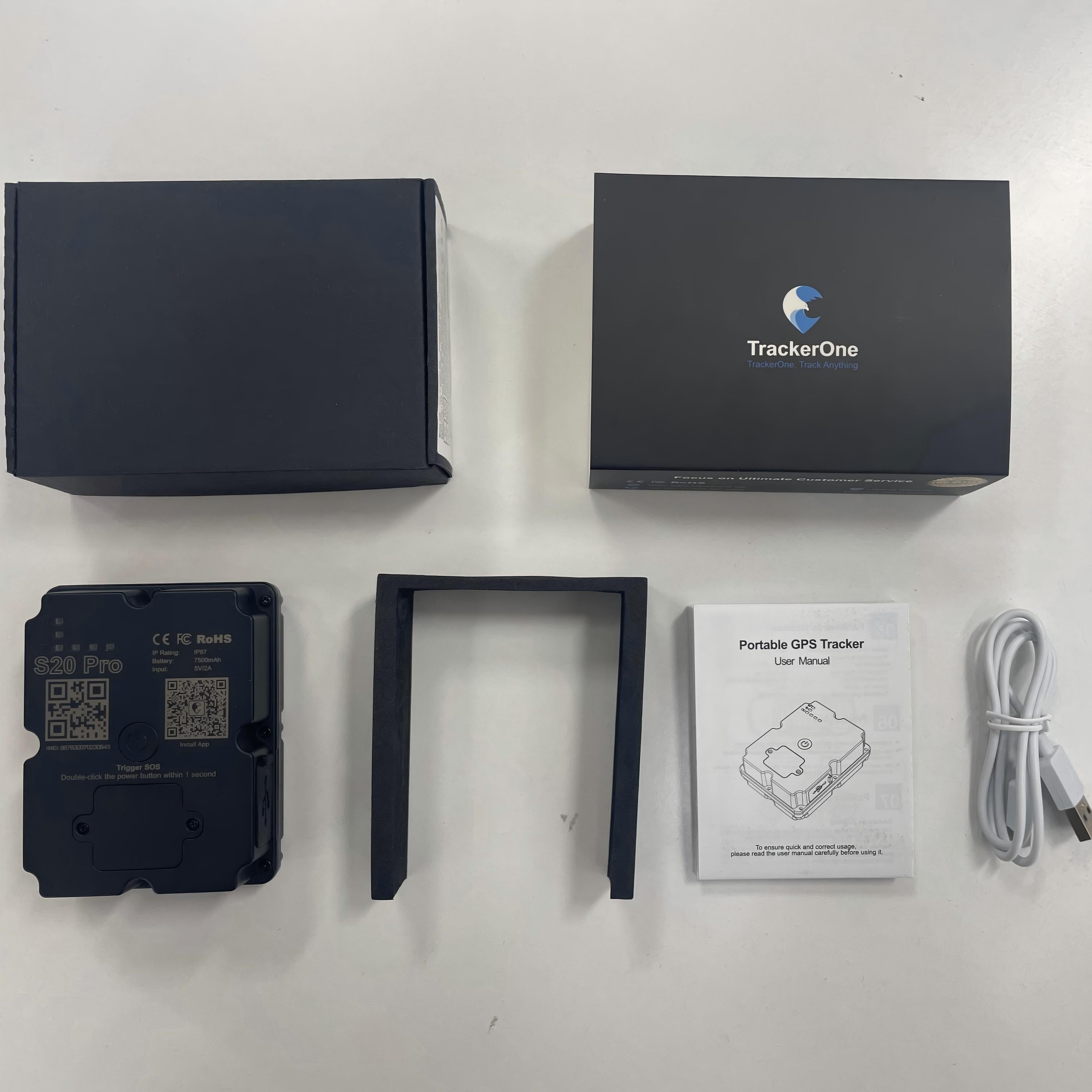 Batterie longue 4G GPS Véhicule Tracker - Jusqu'à 30 jours en attente