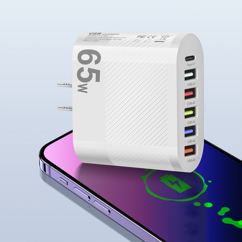 Type-c Prise de recharge multi-interface pour téléphone portable