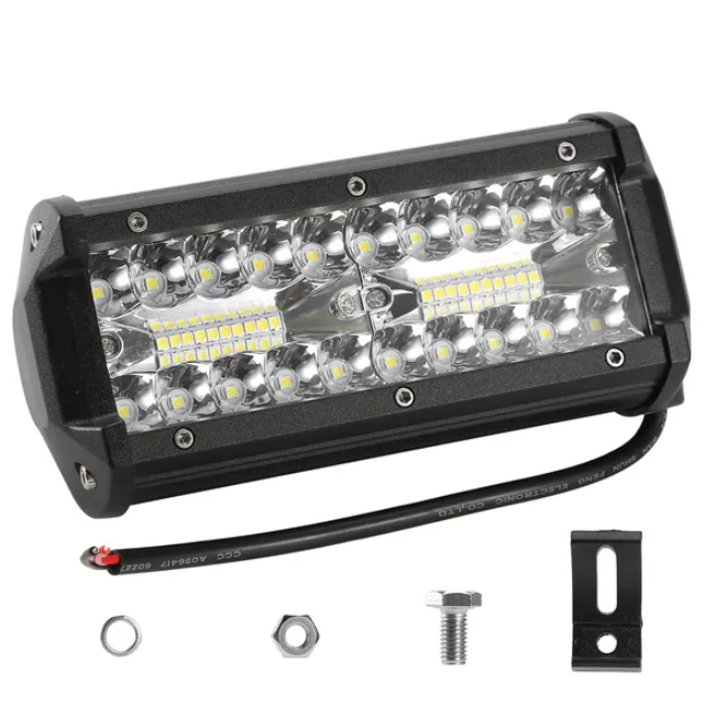 7in LED Light Bar 120W 12000LM LED lampe de travail