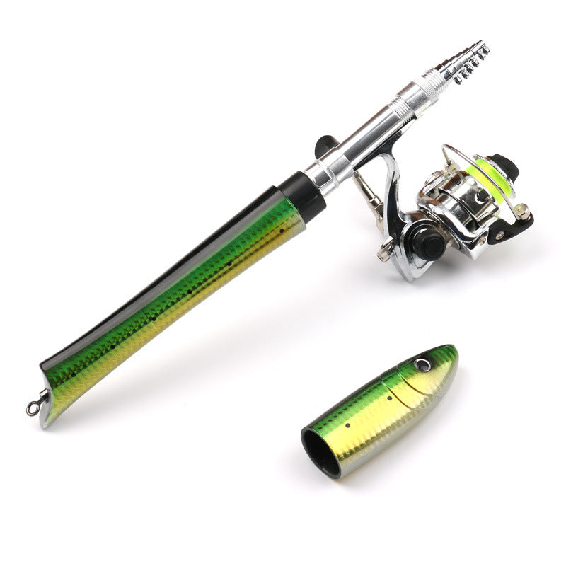 Luya Ice Fishing Rock Pen de pêche Rod