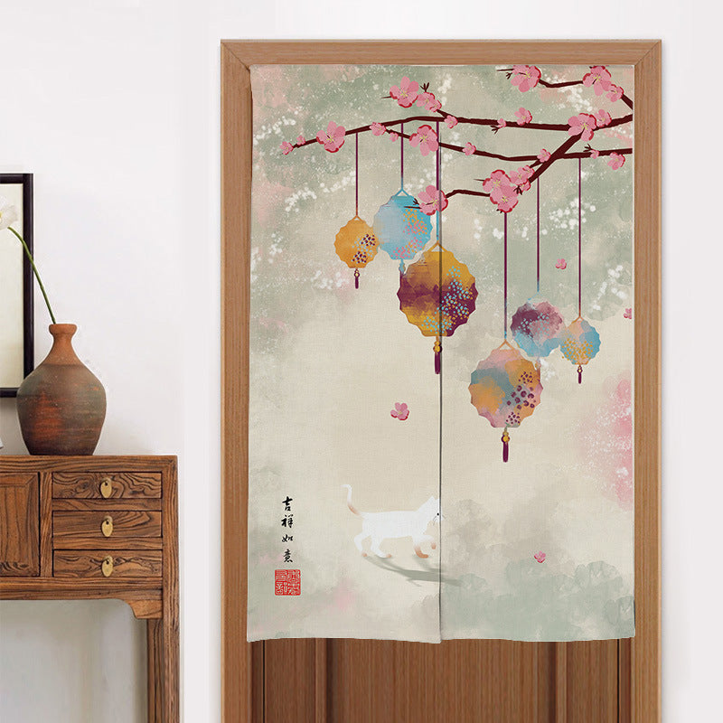 Accueil Cuisine Chambre à coucher Partition Chinese Style Rideau de vêtements
