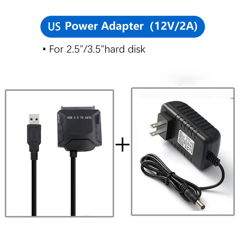 USB to SATA hard drive Supports all hard drives