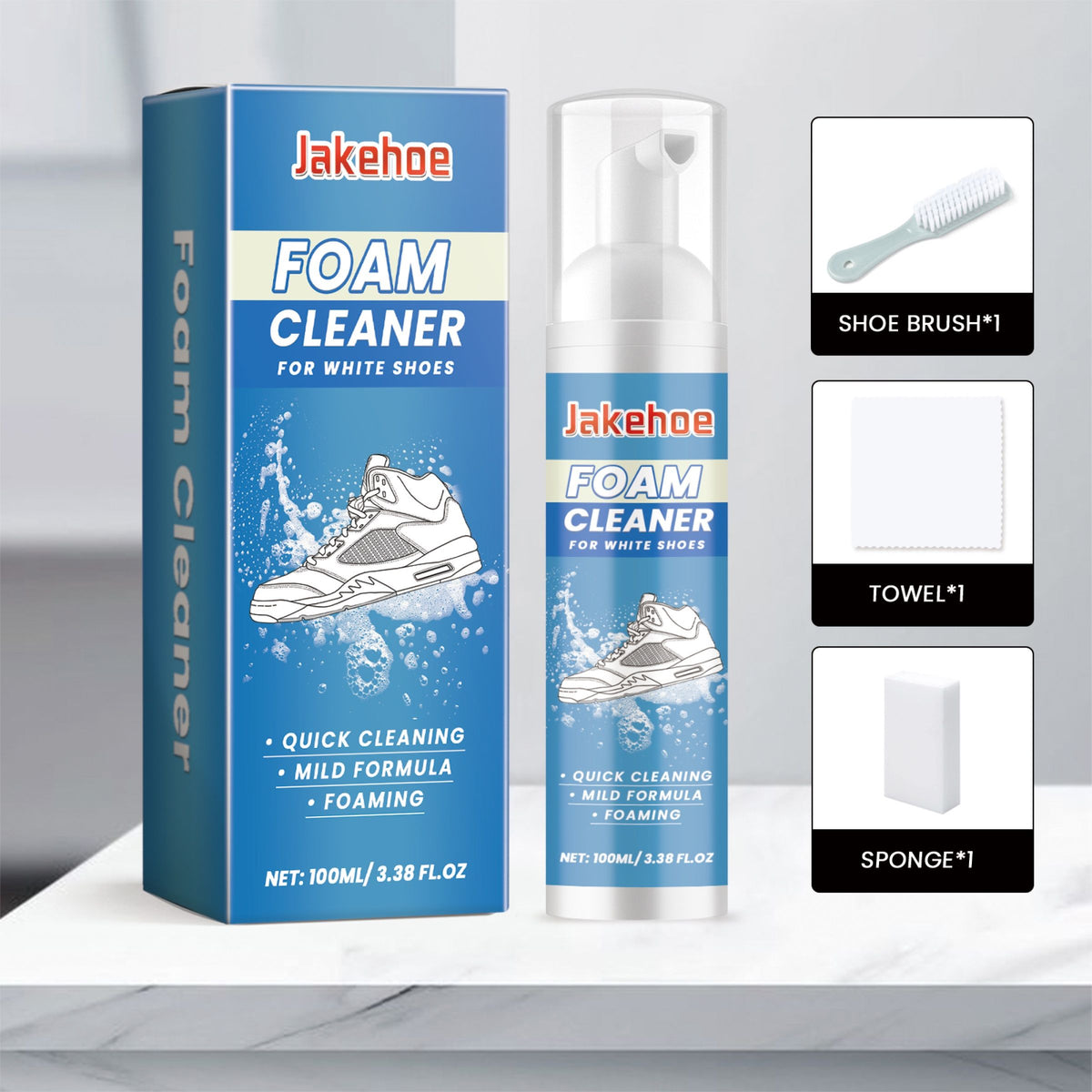 Trousse de nettoyage et d'entretien des chaussures JAKEHOE