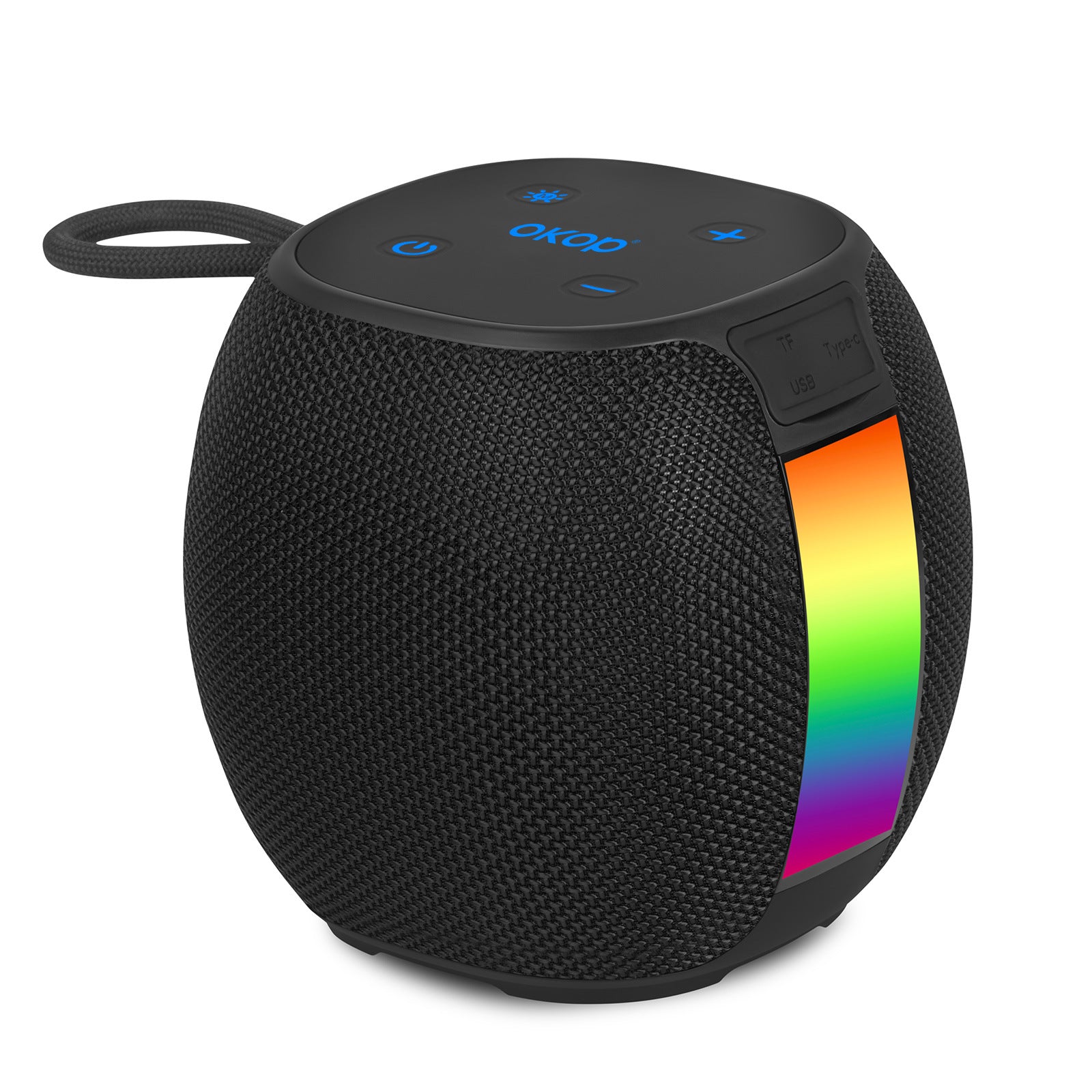 Haut-parleur Bluetooth portable KP-591 le mieux vendu avec mini-carte compatible RGB