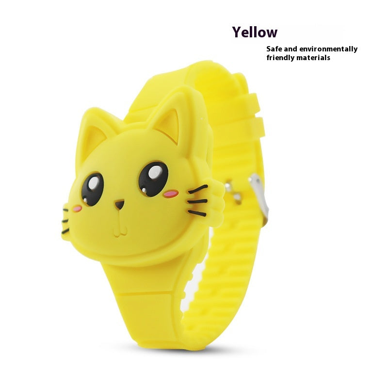 Epoxy LED Cartoon Enfants Montre