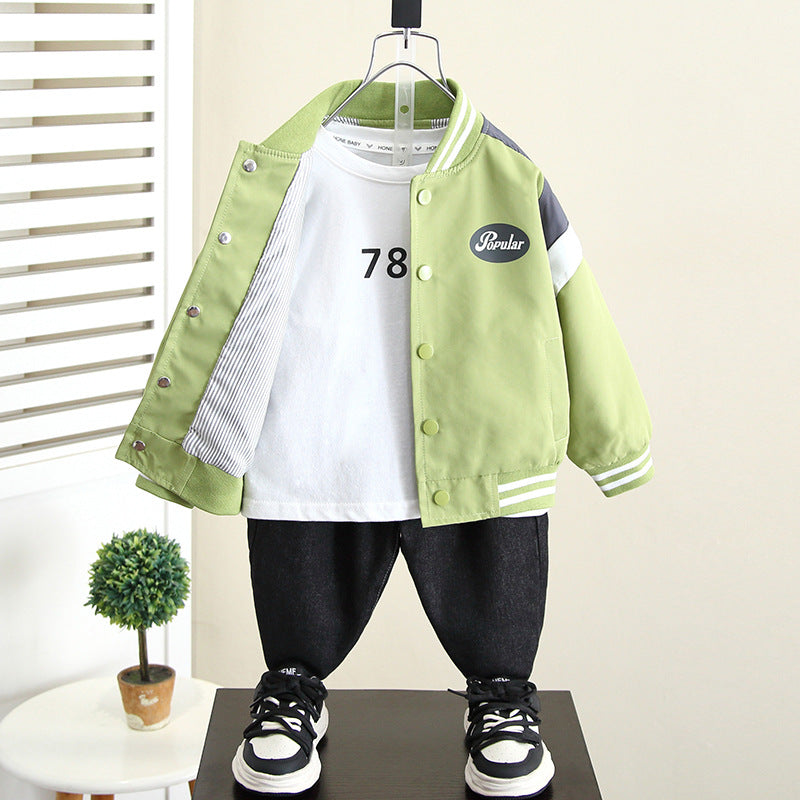 Veste Uniforme Fashion Boy Baseball
