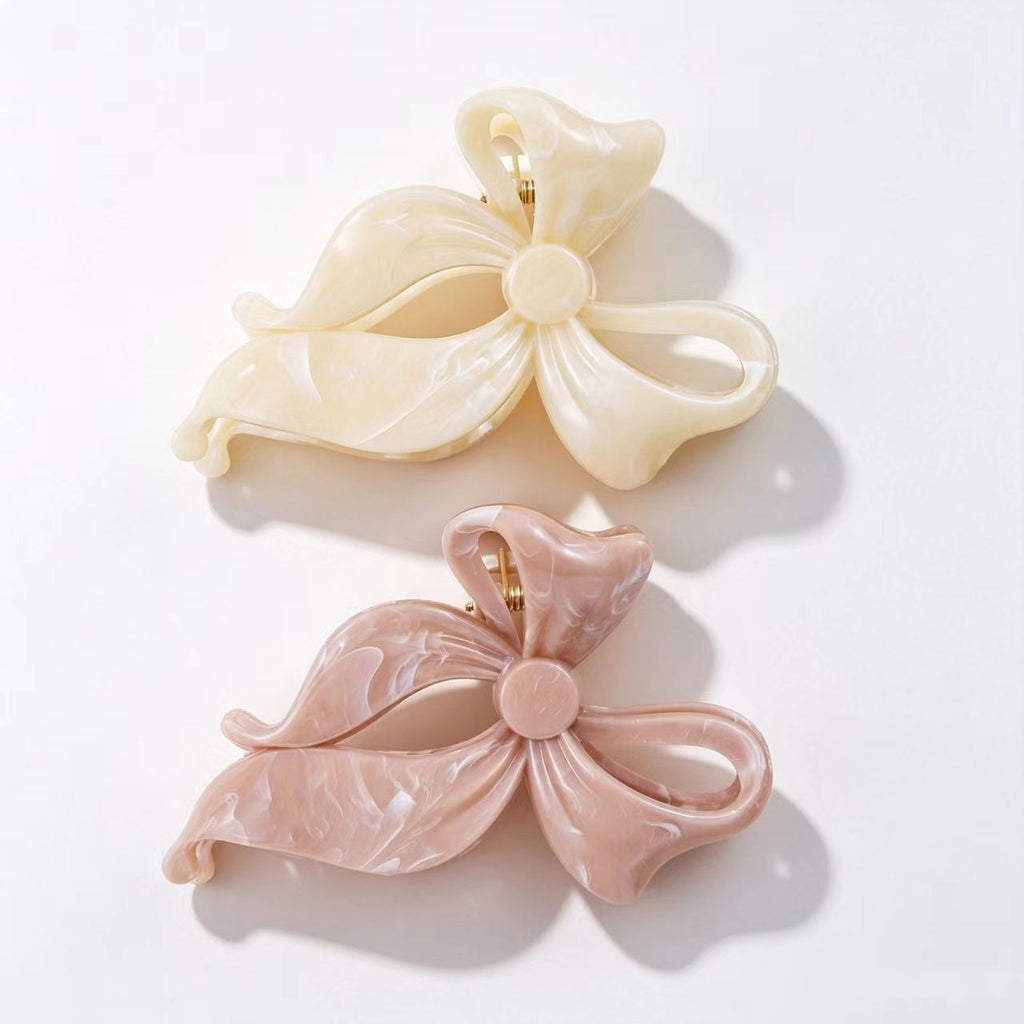 Niche Conception de pince à cheveux en trois dimensions Bow