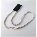 Niche Crossbody Téléphone portable Charm Handmade Weave Vintage Style Pastoral Non-héritage Main