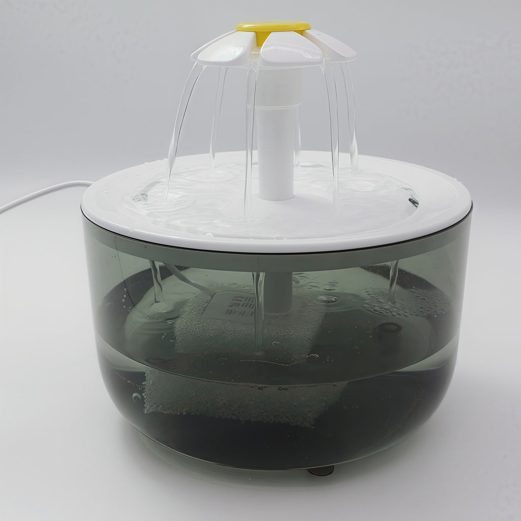 Fontaine d'eau pour animaux de compagnie filtrant automatique pour chats et chiens