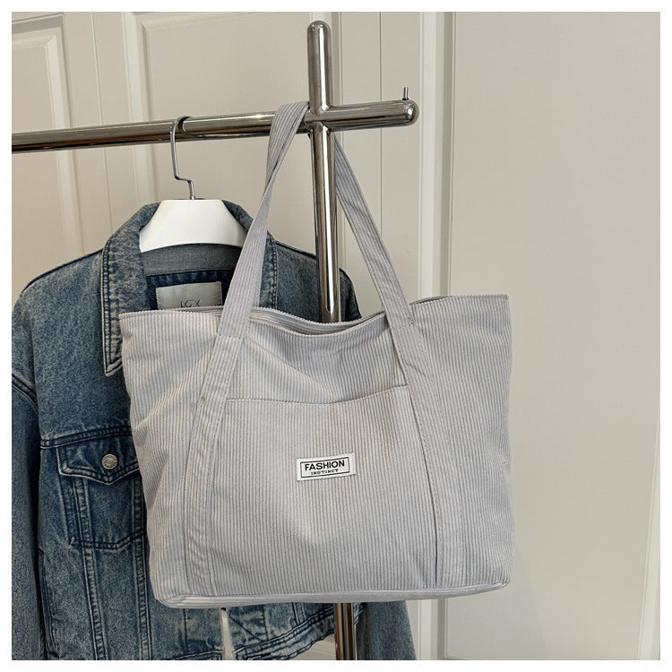 Sac à bandoulière casual et polyvalent de grande capacité