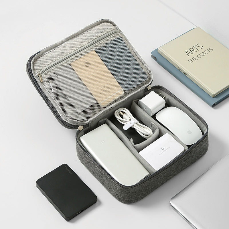 Sac de stockage de câble de données Mobile Power Box Travel Portable Accessoires numériques Organisant Fol