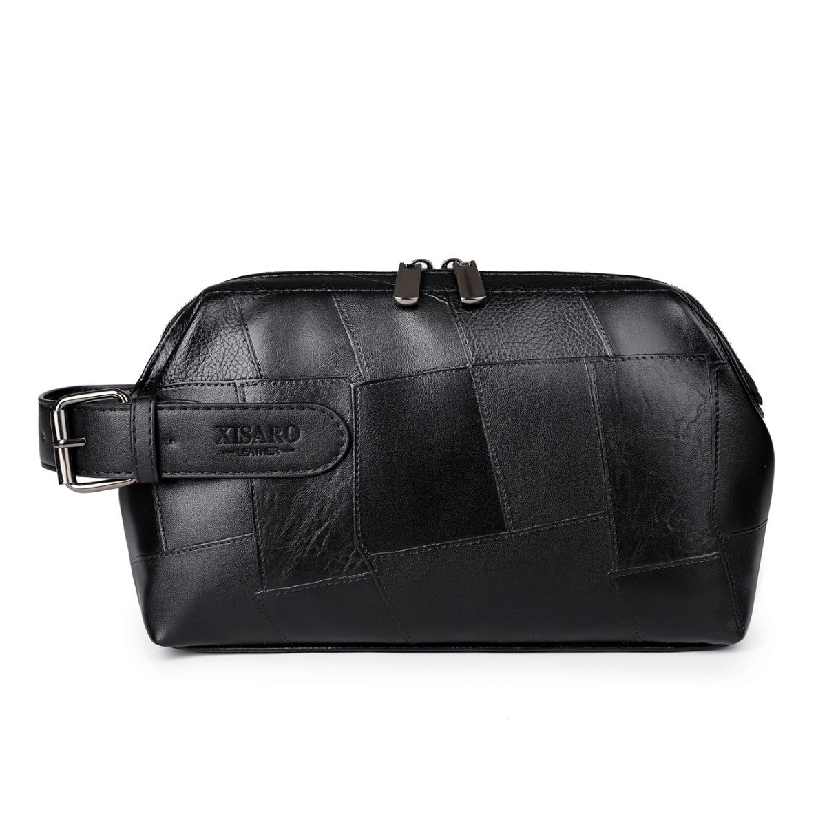 Sac à main en cuir souple pour hommes occasionnel de grande capacité