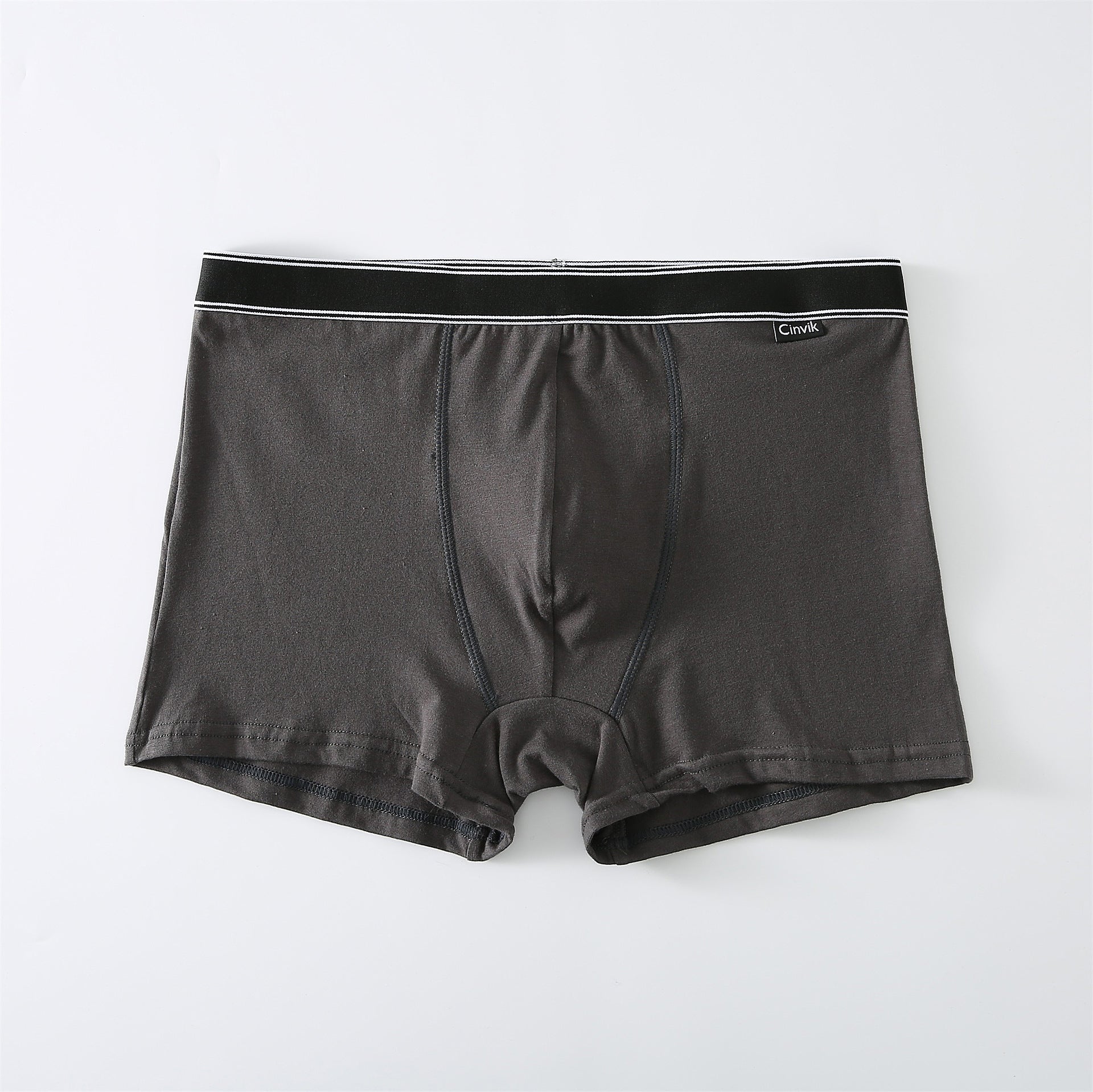 Sous-vêtements pour hommes en coton taille moyenne