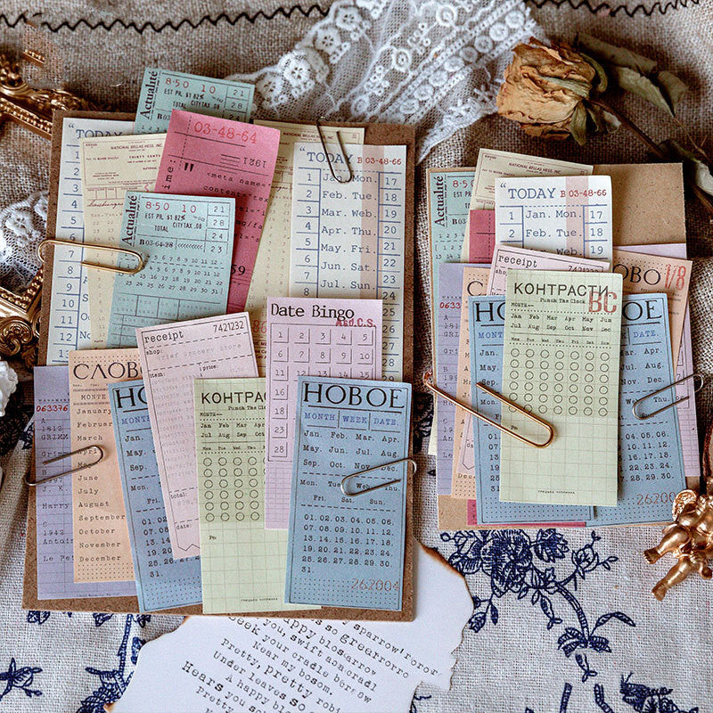 Creative Vintage Ecritable Pad City Notes