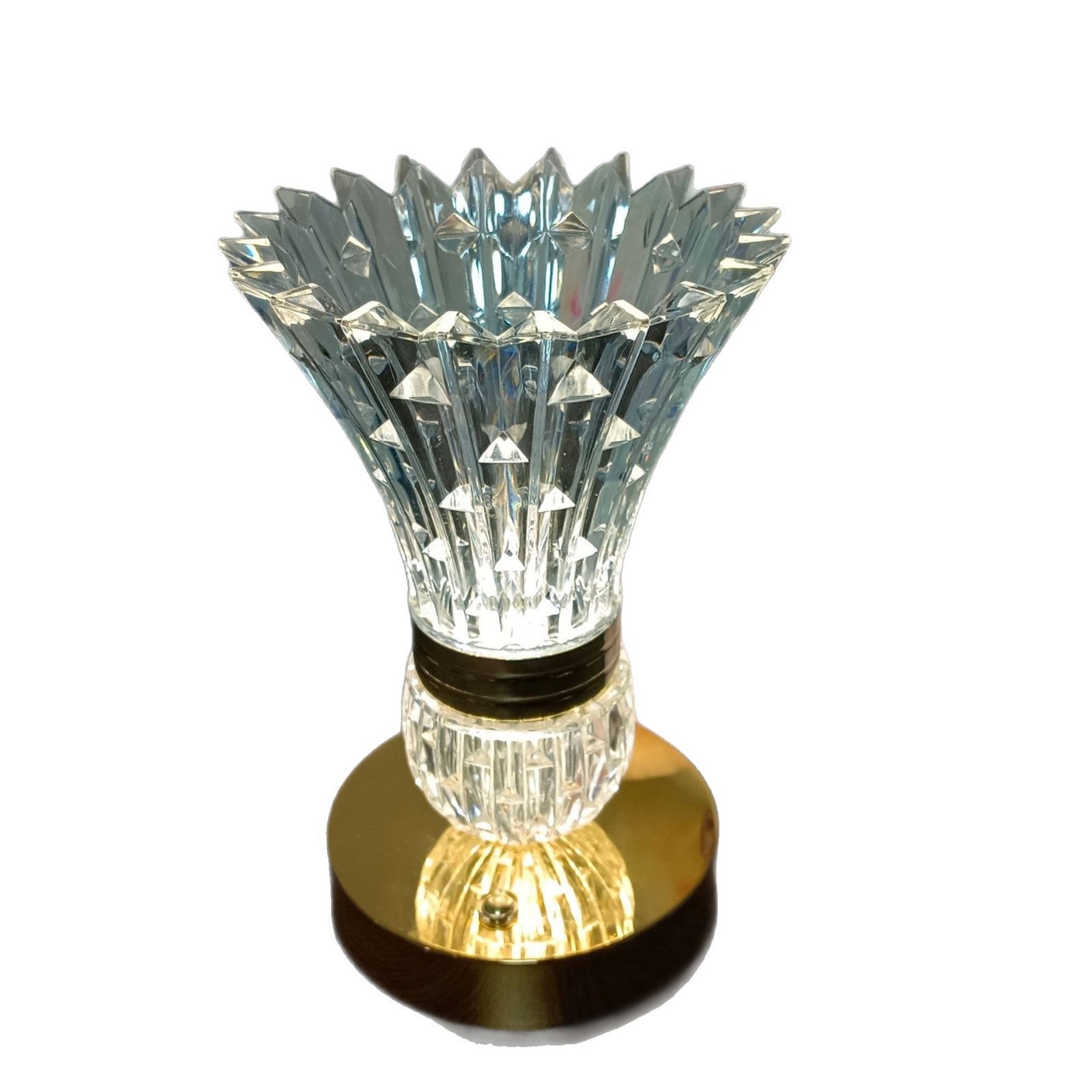 Lampe de table en cristal pour la chambre à coucher