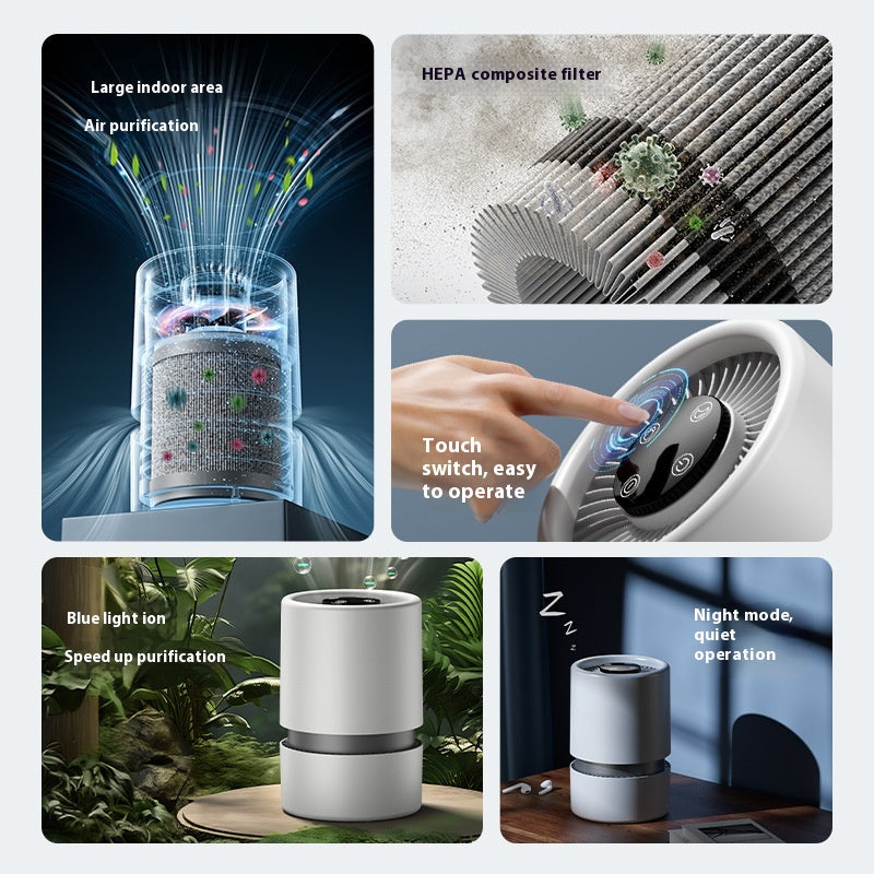 Purificateur d'air de bureau Formaldéhyde et élimination d'odeur Smelly fumée seconde main à l'intérieur petit C