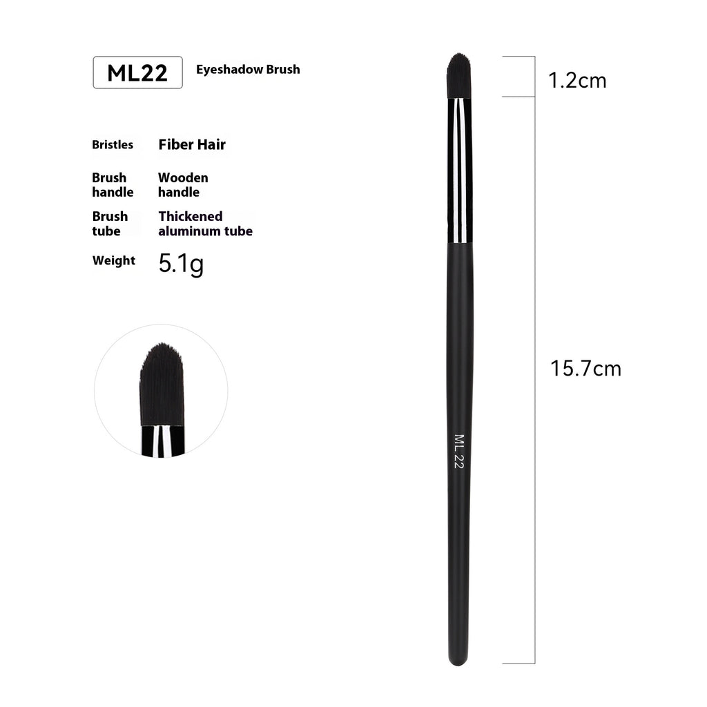 Vente Amazon Can Bulk 32 PCs Brush Suit Brush simple maquillage Sac en cuir avec poignée en bois