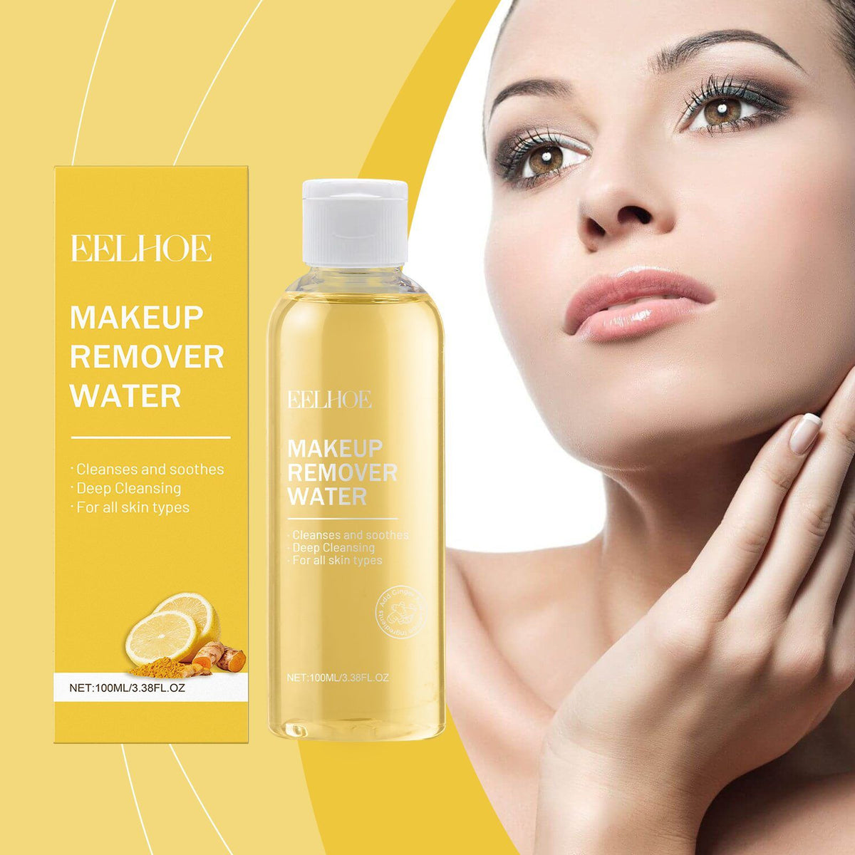 EELHOE Ginger Démaquillant de citron eau
