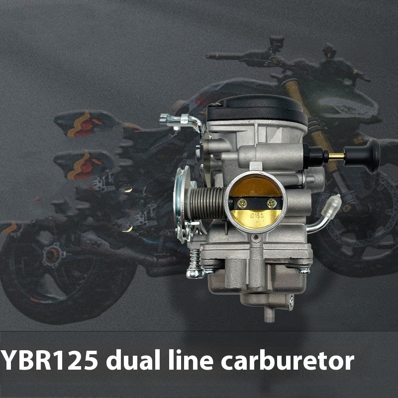 Carburateur de moto YBR125 Fil double