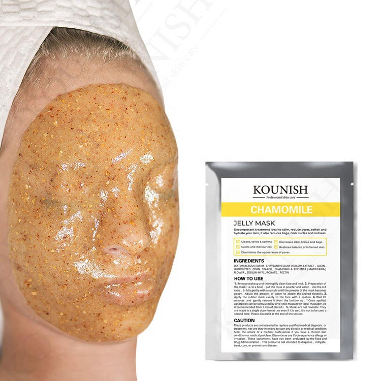 Poudre de masque de gelée hydrogel hydratant