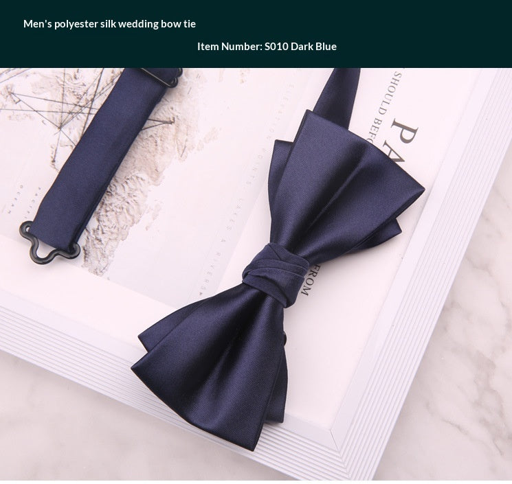 Hommes Polyester mariage Bow Tie