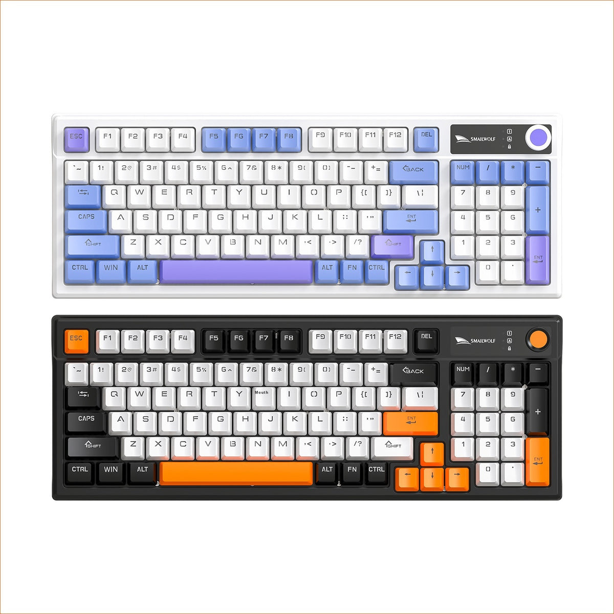 Wired Knob E-sports Gaming Laptop Mechanical Keyboard