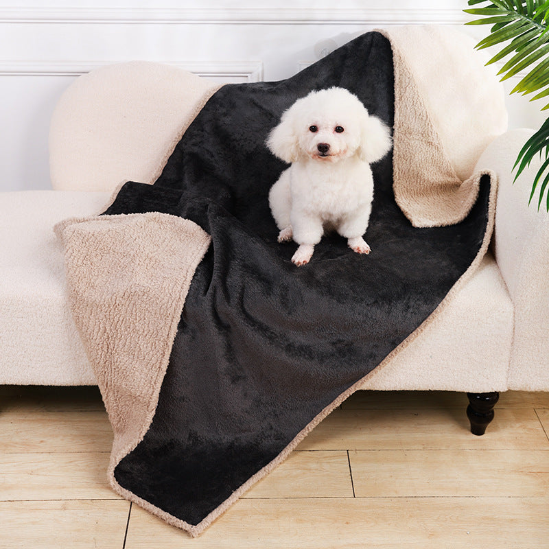 Flannel Fleece Composite Épaisseur Pet Pad
