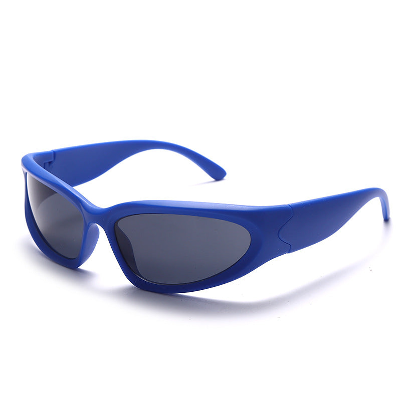 Riding Colorful Sports Mode Personnalité Lunettes de soleil