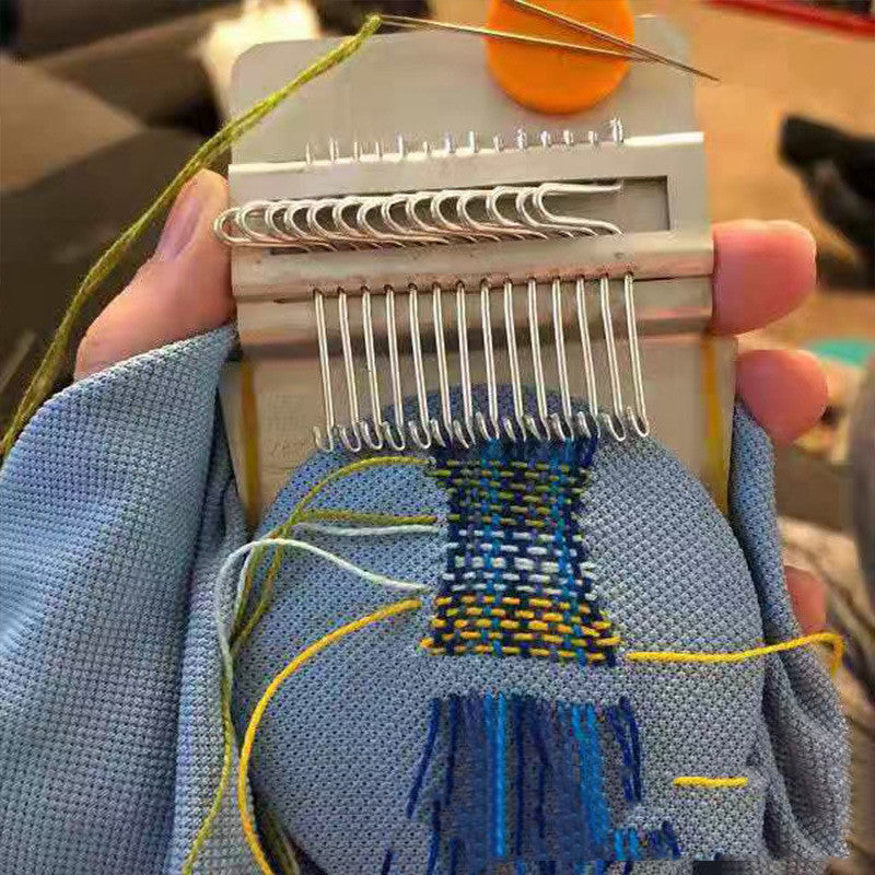 Petit outil de tricotage de la personnalité fait main sans aiguille