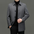 Manteau de laine amovible