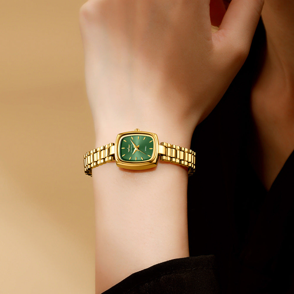 Montre Niche Vintage Petite Gold pour femmes
