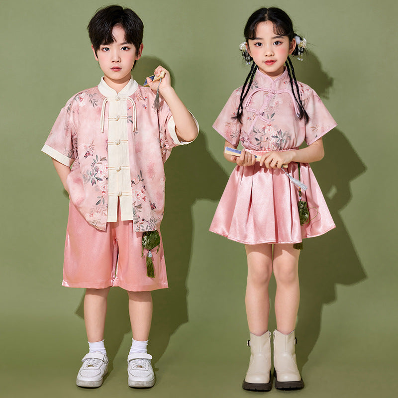 Ensemble design chinois pour enfants