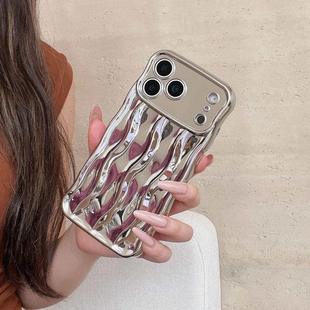 Couleur solide Electroplating Avancé Stripes Convient pour le boîtier de téléphone