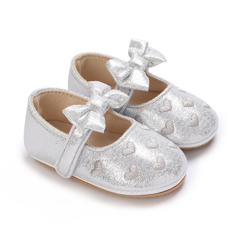 Fille Soft Rubber Semelle Princesse Bébé Bébé Bébé Chaussures