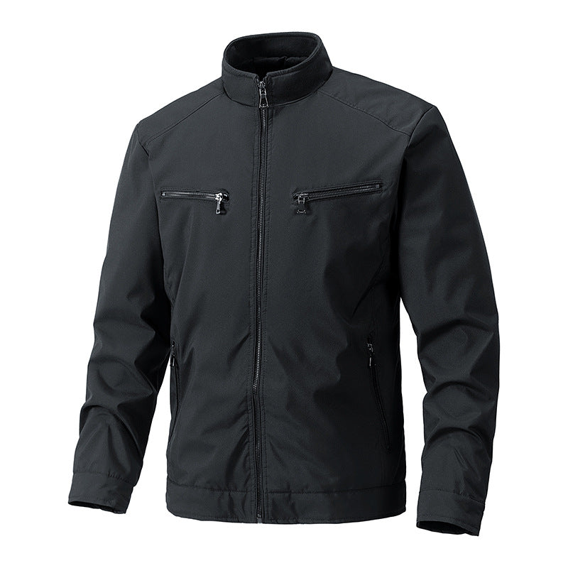 Veste haut de gamme Amazon automne et hiver coton casual veste hommes Zipper Outdoor commuti