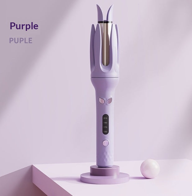 Automatic rotating hair curler