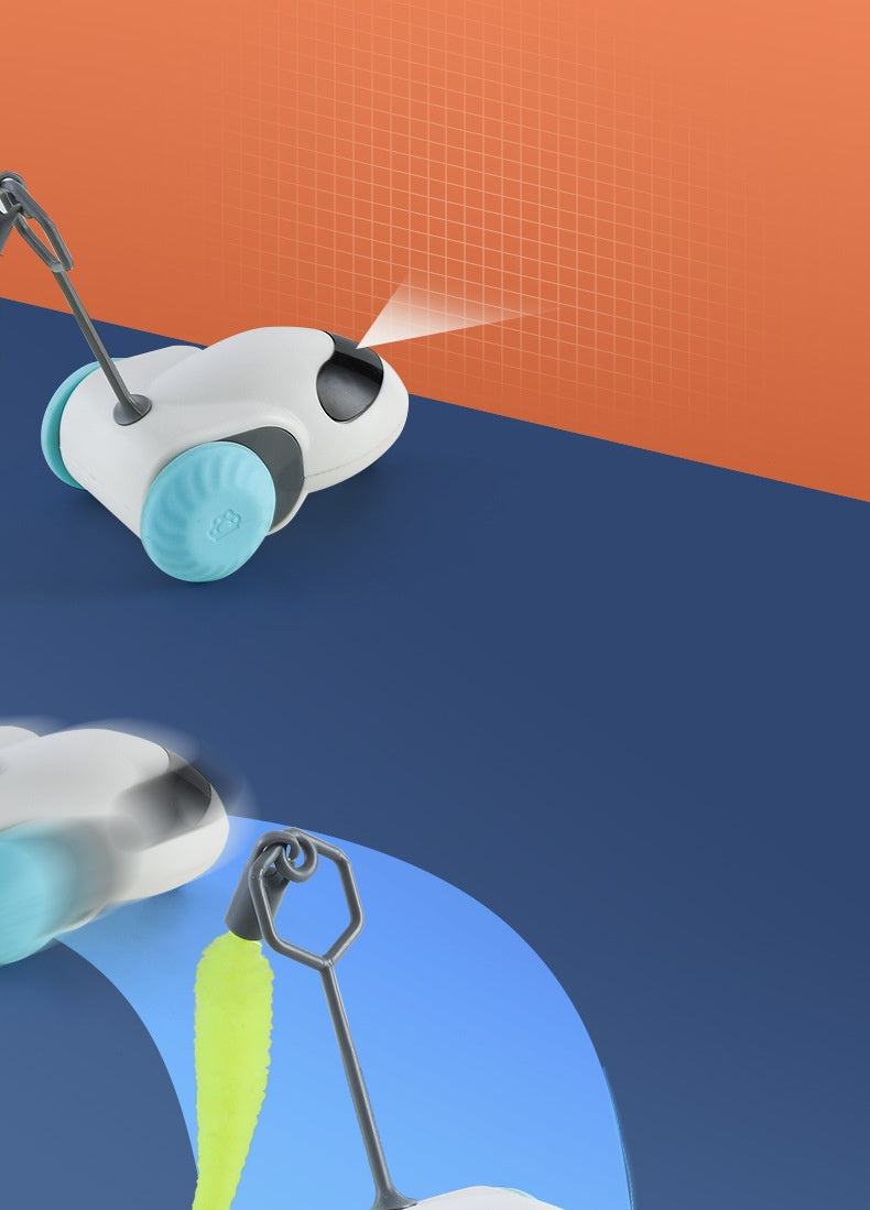 Jouet de chat électrique Smart Racing avec souris de simulation