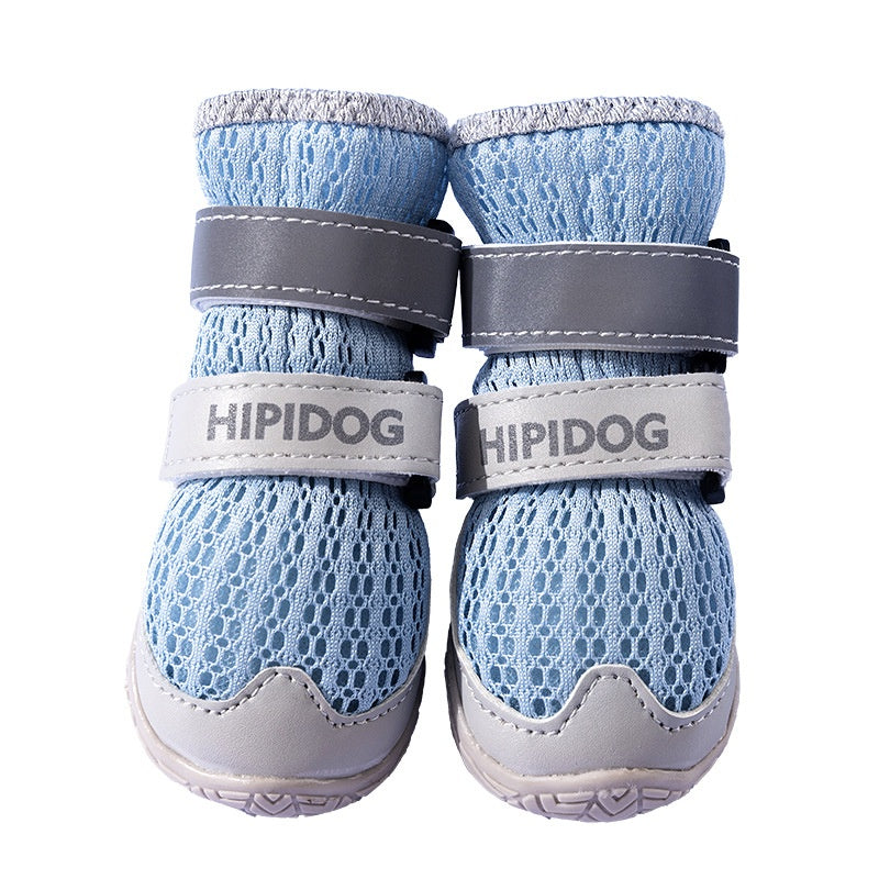 Chaussures pour chiens Pieds anti-calcaires respirants d'été