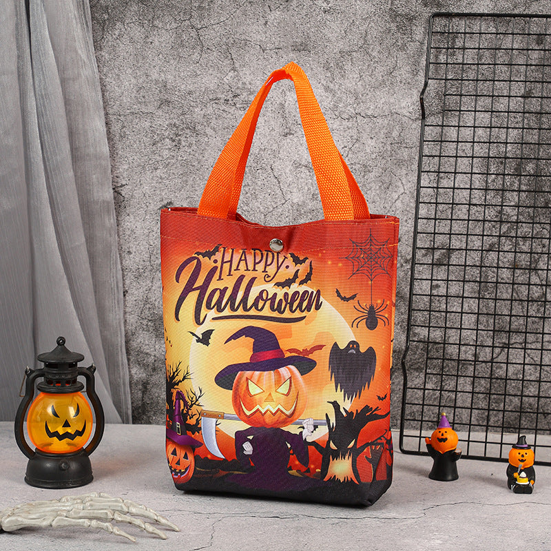 Sac à bonbons Halloween Sac à citrouilles Décorations