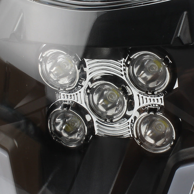 Projecteur de moto LED Jour de fonctionnement 5 lampe