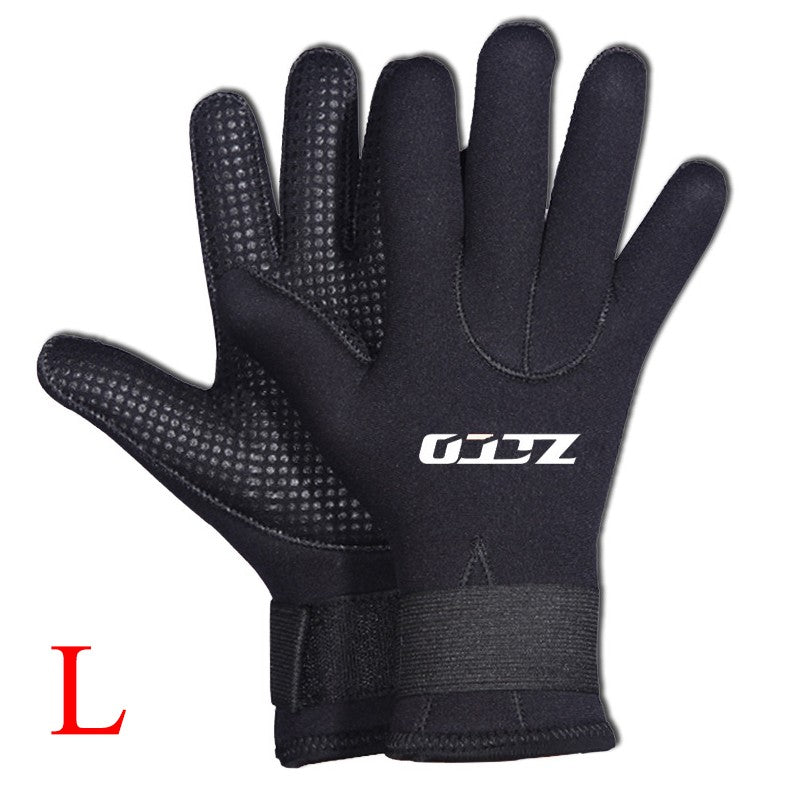 5mm Neoprène combinaison humide Gants chaud natation plongée Kayak surf plongée