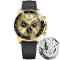 Montre homme mécanique avec montre Quartz Calenda