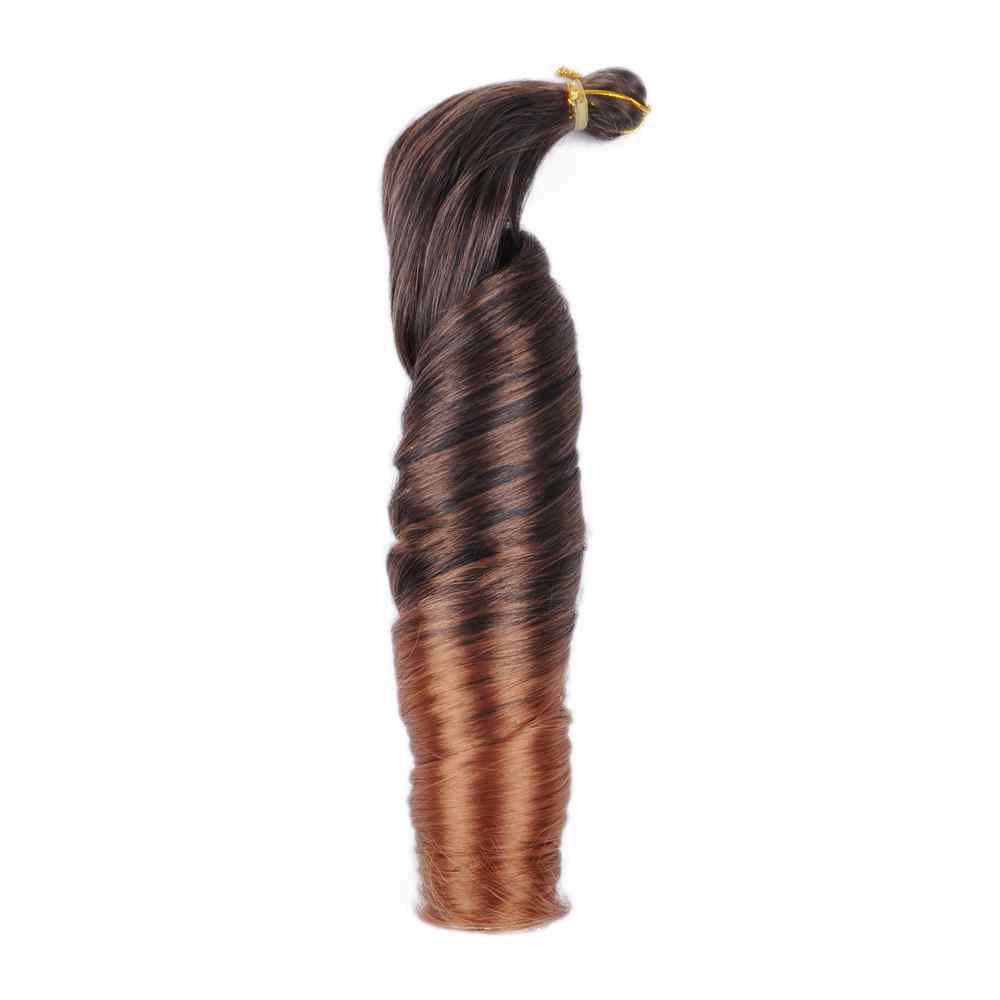 22 pouces Français Loose Wave Crochet tresses cheveux
