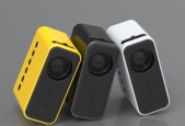 Mini projecteur LED - Edition noire