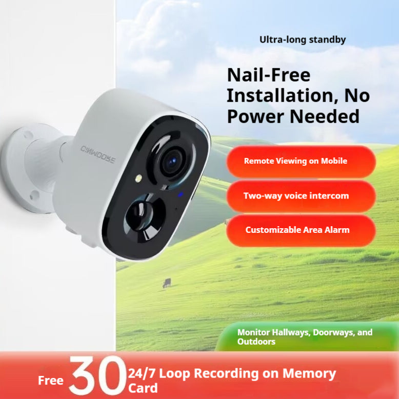 BC22wifi Caméra de surveillance sans fil Full Color Night Vision