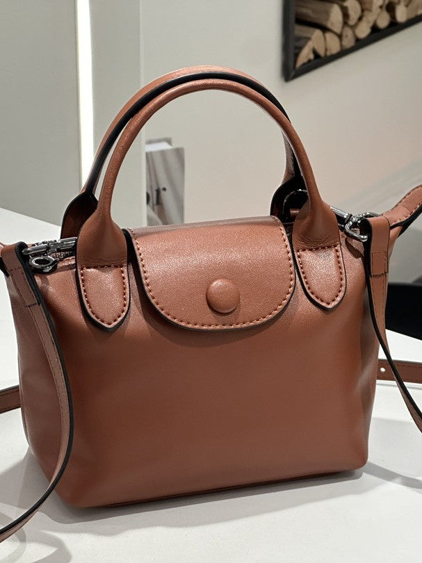 Un véritable sac en cuir pour femmes
